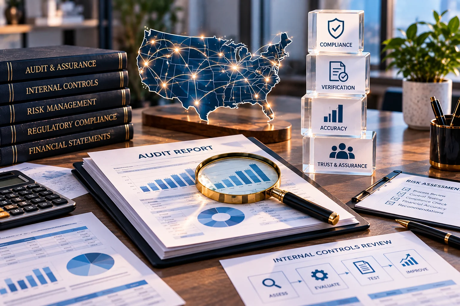 Audit and assurance support for businesses across the United States