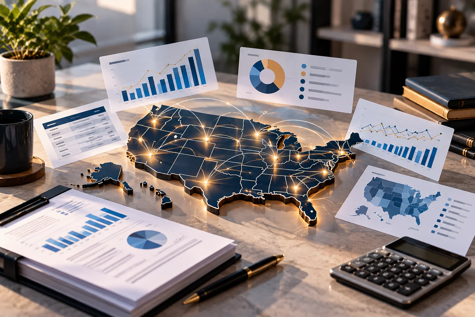 Financial reporting services for small businesses across the United States