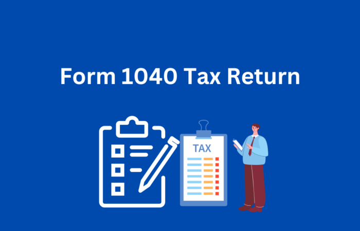 Form 1040 Tax Return